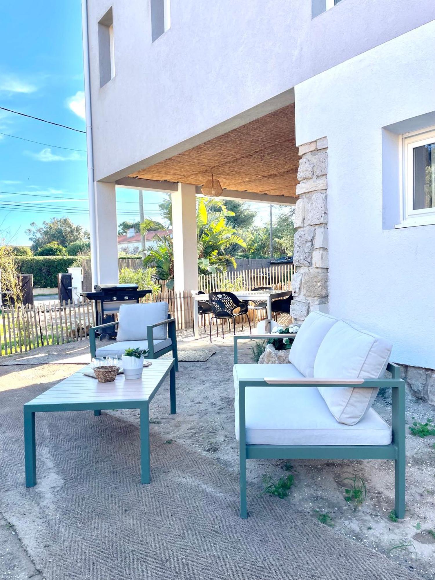 Bas De Villa - 300M Plage De La Capte - 2 Hebergements Disponibles Hyères Eksteriør billede